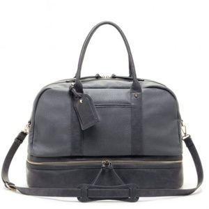 Sole Society Mason Weekender Grey Travel Satchel